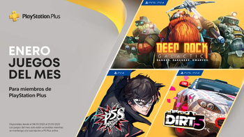 PS Plus: estos son los juegos gratis de enero para PS5 y PS4