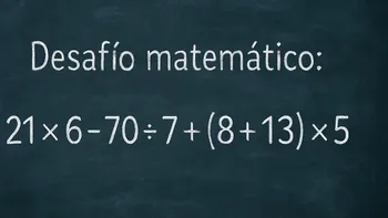 Desafío matemático: la cuenta parece fácil, pero muchos caen en un error frecuente