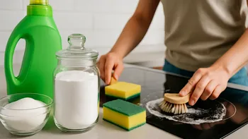 Bicarbonato, detergente y azúcar: la mezcla casera que gana lugar en la limpieza del hogar