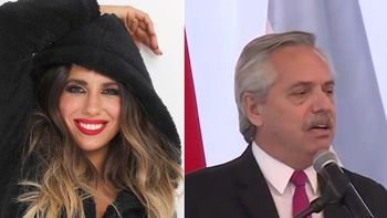 Cinthia Fernández cruzó a Alberto Fernández en Twitter