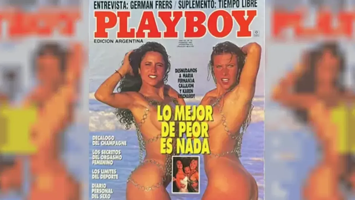 Tapa de Playboy y bomba sexy de los 90: las mejores fotos de Karen Reichardt,  la candidata que reemplaza a Espert