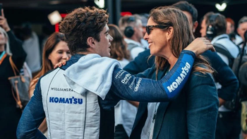 María Catarineu, la mánager de Colapinto. Foto: @mariacatarineu María Catarineu, la mánager de Colapinto. Foto: @mariacatarineu