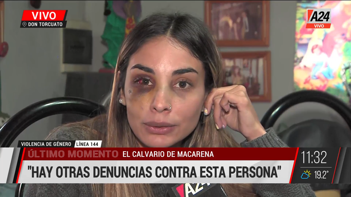 Violencia de genero: el calvario de Macarena