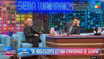Sebastián Wainraich confesó en Noche al Dente la fantasía que cumplió con Susana Giménez