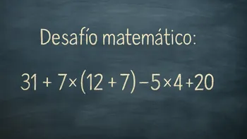 Desafío Matemático: ¿podés completar esta operación con restas?