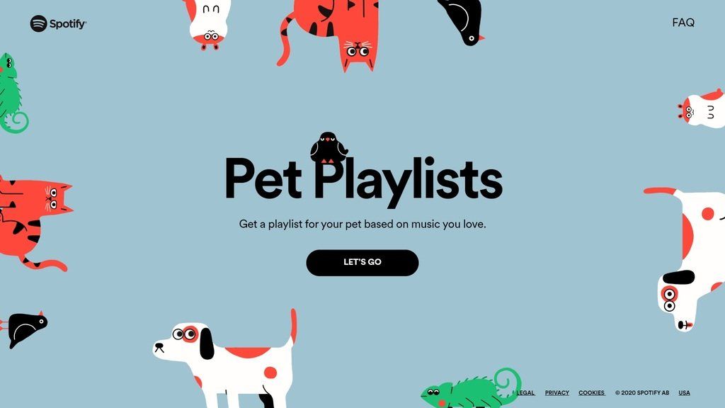 Spotify desarrolló una herramienta que arma playlists para mascotas