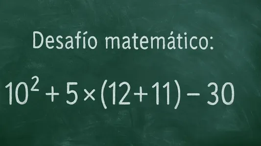 Desafío matemático: ¿podés resolverlo en menos de 10 segundos?