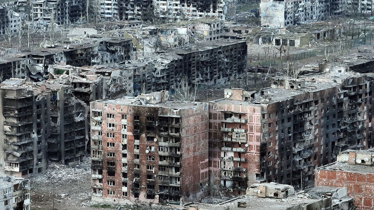 Lo que fue la ciudad de Bajmut