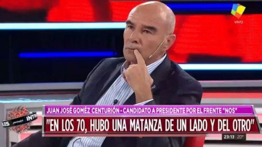 Gómez Centurión: Los fallos por crímenes de lesa humanidad fueron políticos