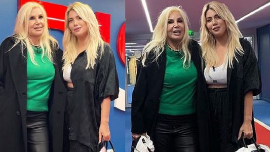 Wanda Nara tras su encuentro con Susana Giménez en París: Sos un ejemplo de mujer