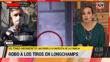 Otra vez, una menor en medio de un tiroteo y robo en Longchamps. (Captura de Tv) Otra vez, una menor en medio de un tiroteo y robo en Longchamps. (Captura de Tv)