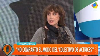Thelma Biral: No había camarines y venía siempre a ver cómo me cambiaba