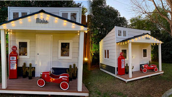 El imponente casita de juegos de Mirko, el hijo de Marley