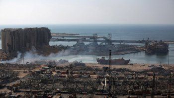 Beirut, zona de catástrofe en medio de una crisis sanitaria y política sin precedentes