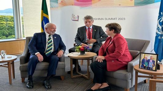 Lula da Silva le pidió a Kristalina Georgieva que le de tiempo a la Argentina para poder pagar la deuda con el FMI