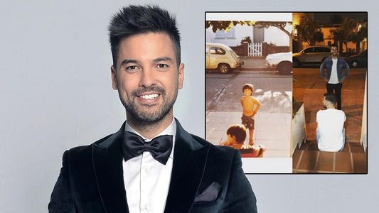 La emoción del Chino Leunis por volver a la casa de su infancia: Amé ser niño ahí