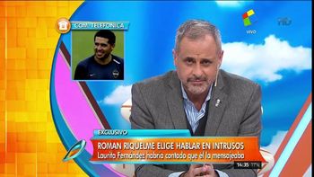 Riquelme negó tener un romance con Laurita Fernández: No sé quién es esa señorita