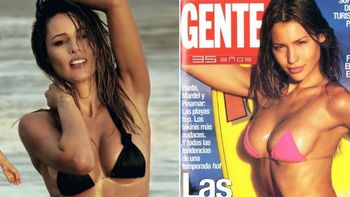 Para Pampita no pasan los años: hizo una producción de fotos muy similar a cuando tenía 20