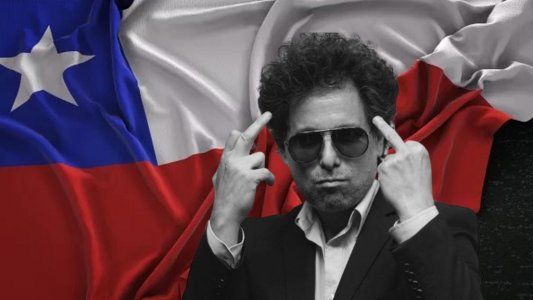 Polémico posteo de Andrés Calamaro sobre la situación social en Chile
