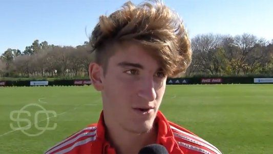 La historia de Marco Labruna, el nieto de Angelito, que se destaca en la Quinta División de River