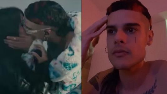 Ca7riel mostró la escalofriante amenaza de muerte tras besar a Wanda Nara en su show