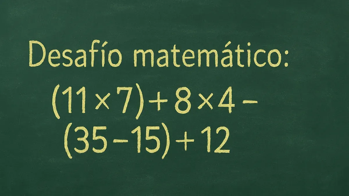 La regla esencial para resolver este desafío matemático es conocido como PEMDAS (por sus siglas en inglés) o jerarquía de operaciones.