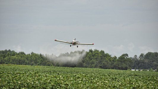 Los límites a la aplicación aérea de agroquímicos, en el ojo de la tormenta en Rafaela