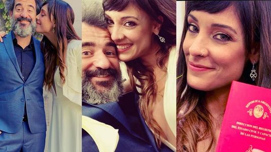 Martina Gusmán y Pablo Trapero, tras 20 años de amor, se casaron en plena cuarentena: las fotos