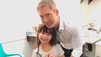 Adrián Suar festejó los 9 años de su hija Margarita