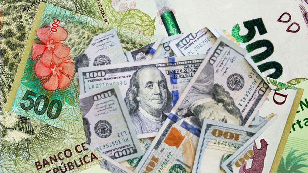 El dólar blue baja y el peso 