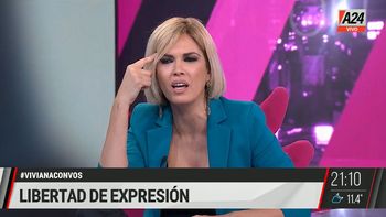 El clip de Viviana Canosa en A24: la libertad de expresión en Viviana con Vos