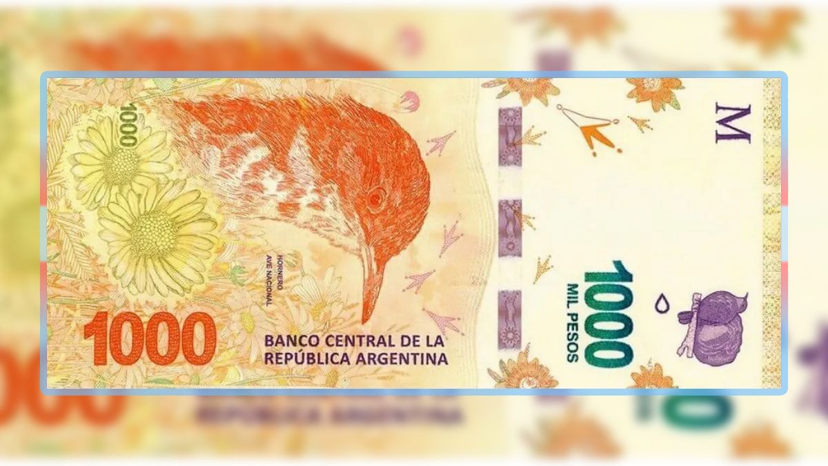 Pagan 300 mil pesos al VENTUROSO DUEÑO de este billete de 1000 pesos