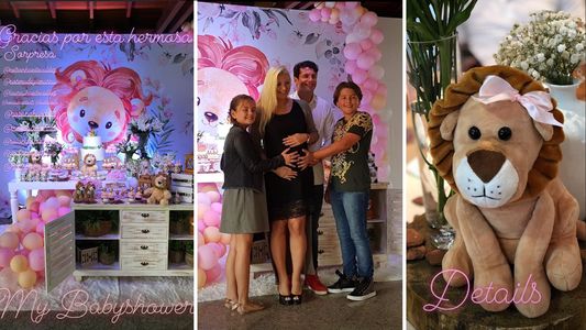 Así fue el baby shower sorpresa de la esposa de Nelson Haedo Valdez