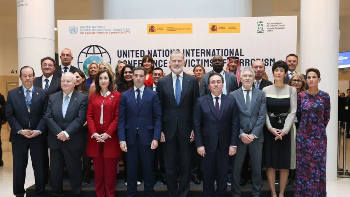 Victoria Villarruel participó en España en una conferencia sobre terrorismo&nbsp; que organizó la ONU.