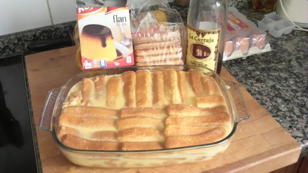 Postre de vainillas húmedo y esponjoso: el verdadero truquito