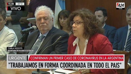 Ginés, después de la confirmación del primer caso de coronavirus: Tiene 43 años y vino de Italia