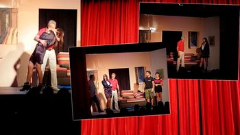 El apasionado beso ¿de ficción? de Ivo Cutzarida y Tamara Bella en el teatro: ¡hay video!