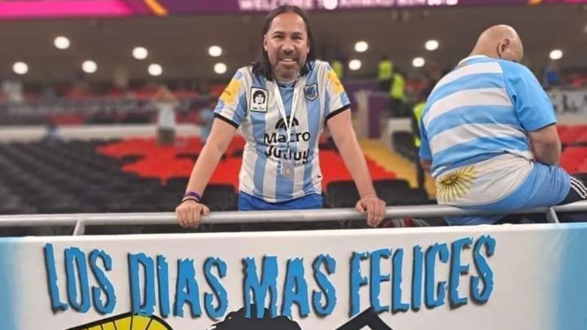 Diego Chacon el argentino detenido en el Mundial Qatar 2022. (Foto: Instagram)