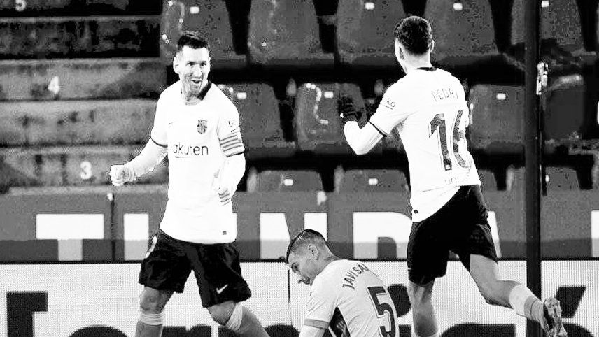El Barcelona ganó sin despeinarse en el partido en el que Messi se convirtió (otra vez) en hombre récord