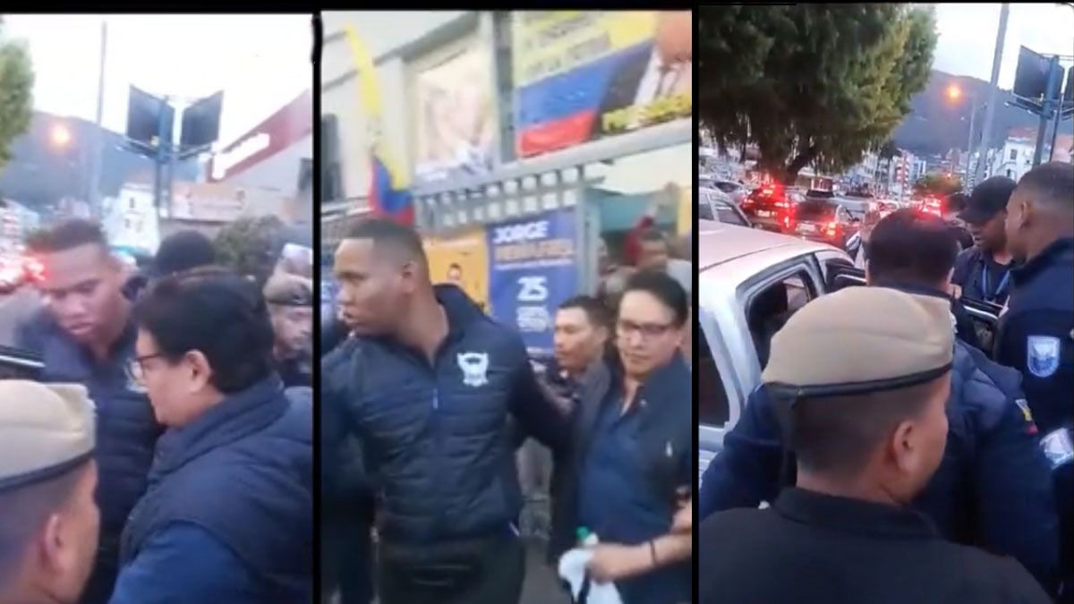 Momento en que asesinan en Ecuador al candidato presidencial en 2023, Fernando Villavicencio. (Foto: Archivo)
