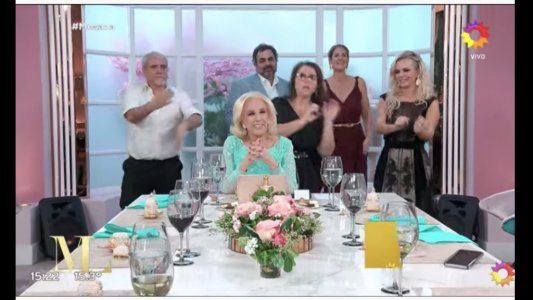 El desopilante almuerzo de Mirtha Legrand ¡Las carcajadas de la Chiqui!