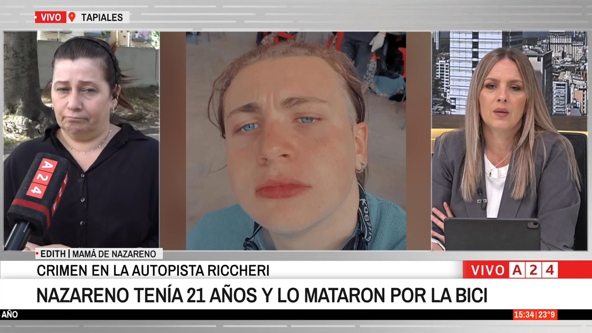 El desgarrador relato de la madre del chico asesinado por una bicicleta: Tengo tanto dolor que no quiero...