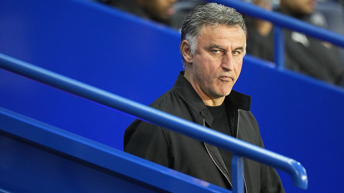 El entrenador del Paris Saint-Germain