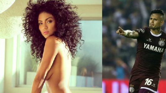 Futbolista le dijo a una sensual morocha: Por culpa tuya yo duermo afuera