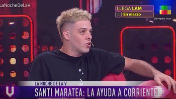 Santi Maratea reveló quién fue la famosa que lo animó a realizar la colecta para Corrientes