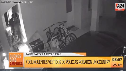 Brandsen: golpe comando a una pareja de jubilados