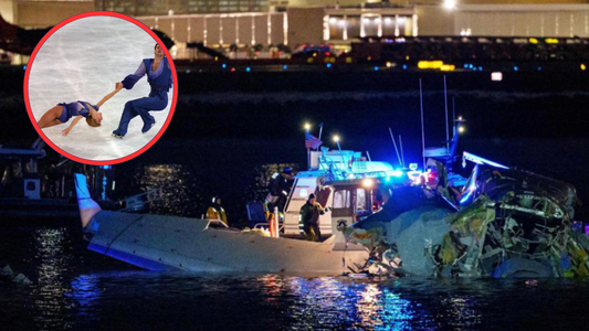 Campeones mundiales de patinaje y tripulación: quiénes iban en el vuelo de American Airlines que se accidentó