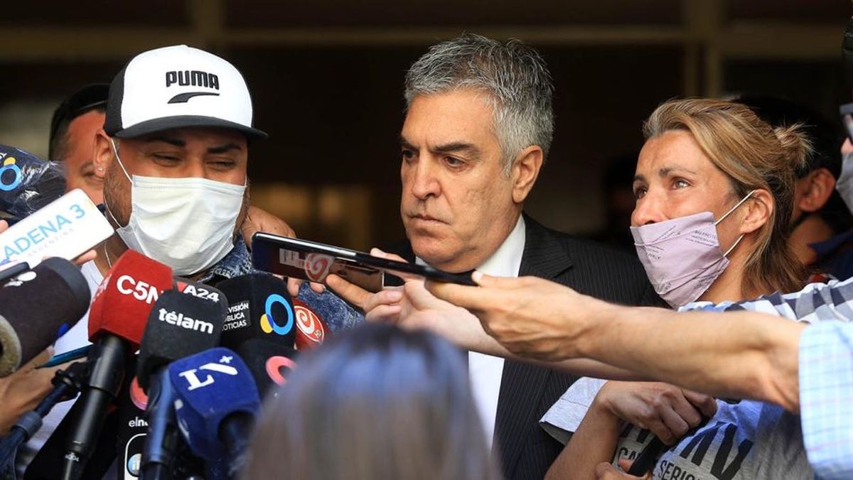 Crimen de Lucas González: Gregorio Dalbón dio un contundente alegato y apuntó contra la mafia policial. (Télam)