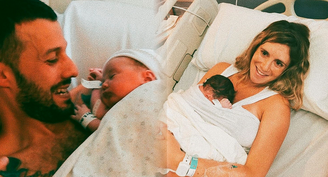 Nació Camilo, el hijo de Eddie Fitte y Carolina Schattner