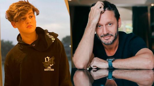 Bautista Vicuña sorprendió con un comentario a su papá, Benjamín